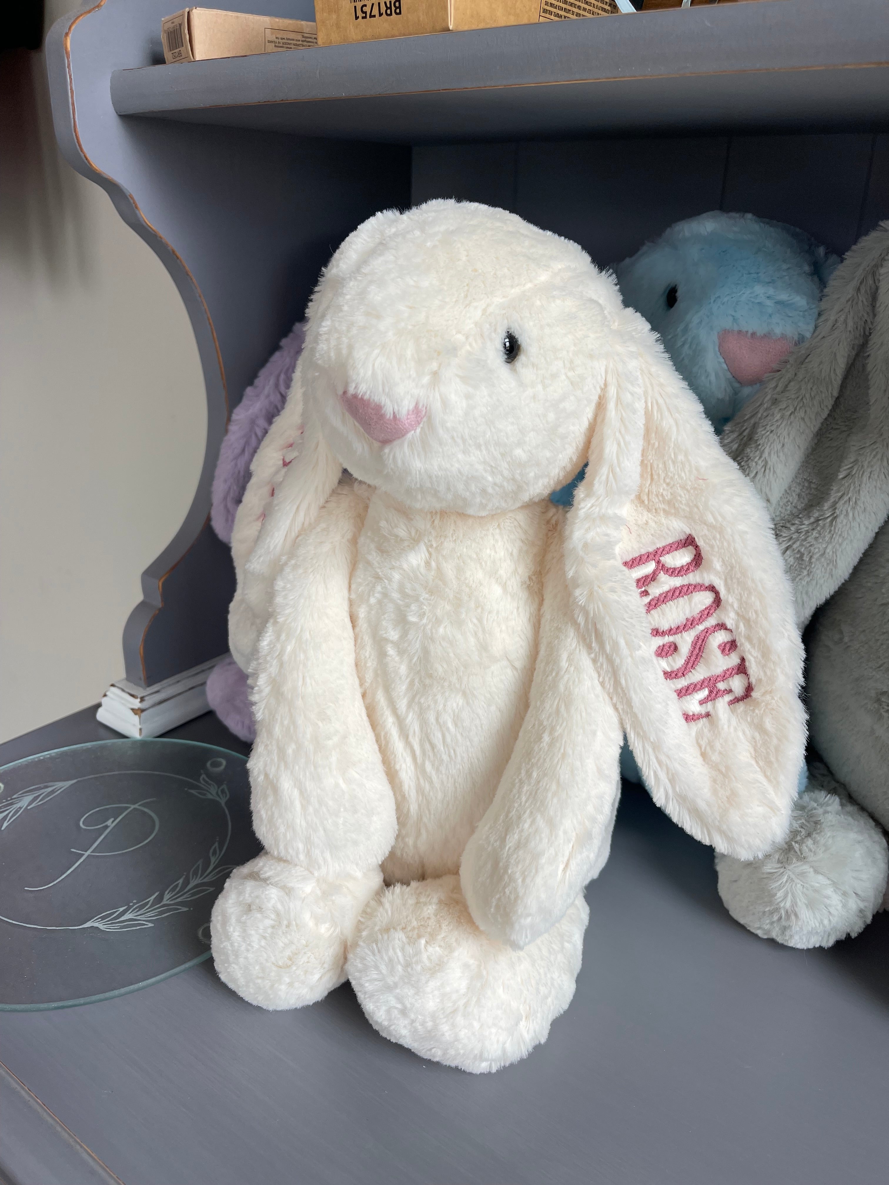 Monogrammed Bunny