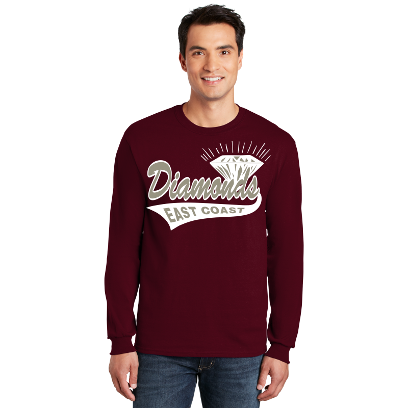 CUSTOMIZED EAST COAST DIAMONDS SHORT & LONG SLEEVE TSHIRTS