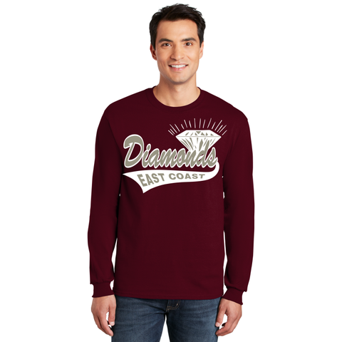 CUSTOMIZED EAST COAST DIAMONDS SHORT & LONG SLEEVE TSHIRTS