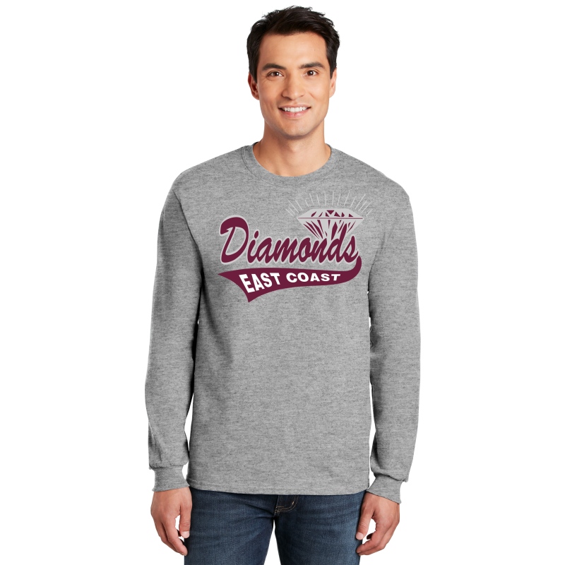 CUSTOMIZED EAST COAST DIAMONDS SHORT & LONG SLEEVE TSHIRTS