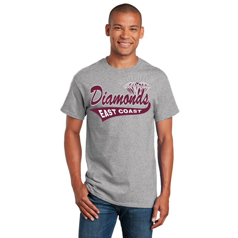 CUSTOMIZED EAST COAST DIAMONDS SHORT & LONG SLEEVE TSHIRTS