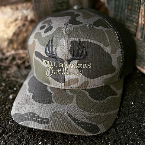 Virginia Wall Hangers Straw Camo Lined Hat