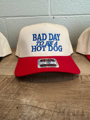 Otto BAD DAY TO BE A HOTDOG Summer Hat