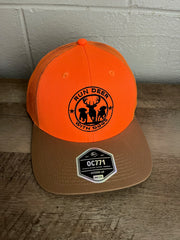 Run Deer With Dogs Blaze Orange