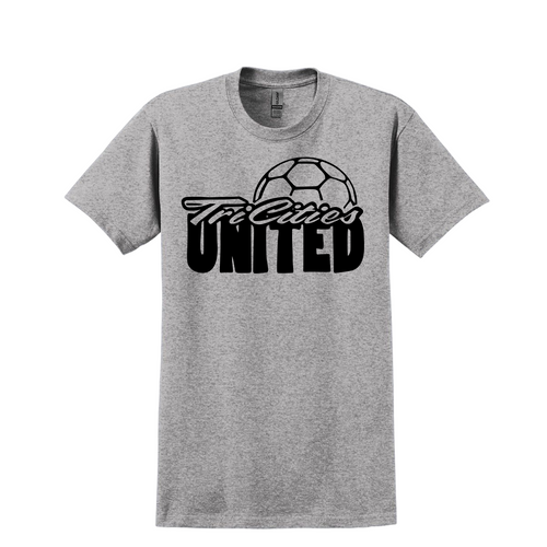 TRICITIES SHORT & LONG SLEEVE TSHIRTS W/FULL FRONT LOGO CUSTOMIZED