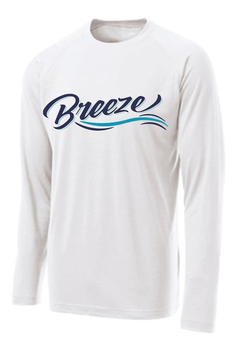 CUSTOMIZED COASTAL BREEZE LONG SLEEVE MOISTURE WICKING TSHIRTS