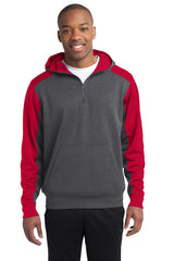 PREORDER: Hooded Tech Fleece Colorblock Quarter Zip